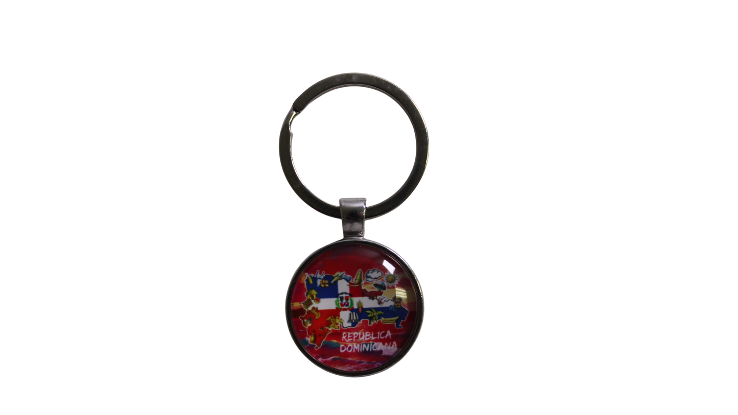 República Dominicana Keychain