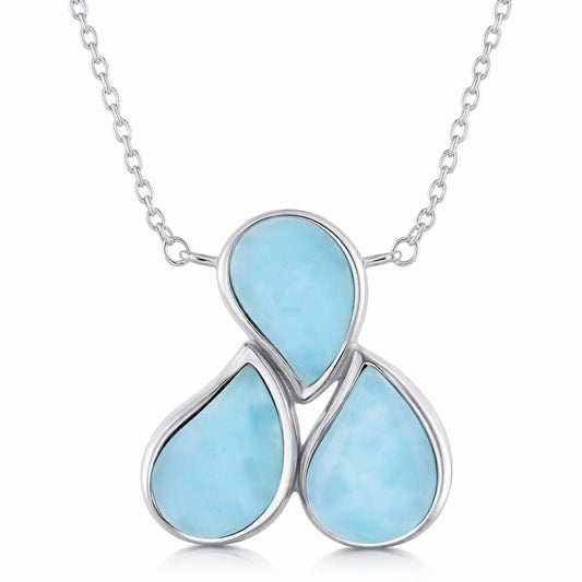 Collana con Pendente Larimar in Argento 925 | Amazon