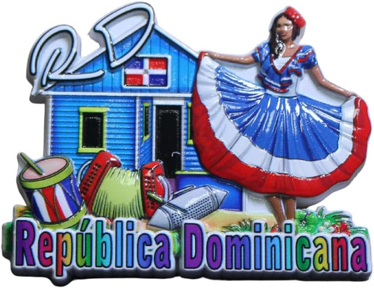 Dominican Resin Fridge Magnet | Amazon