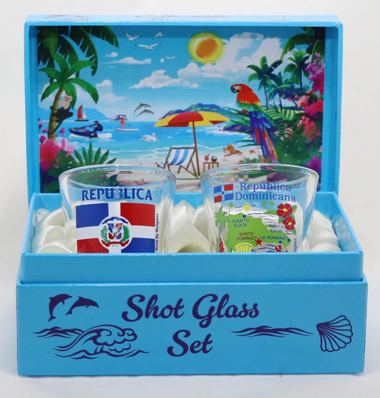 Dominican Shot Glass Set (2) | Amazon