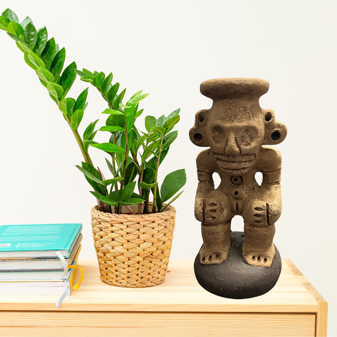 Sculpture de gardien rituel Cohoba
