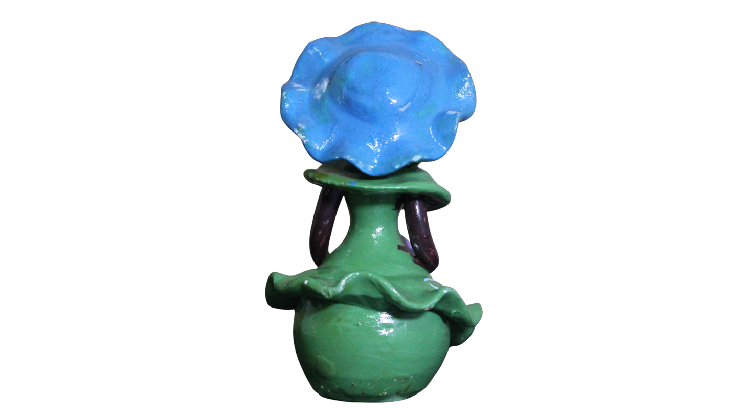 Dominican Figurine with Hat