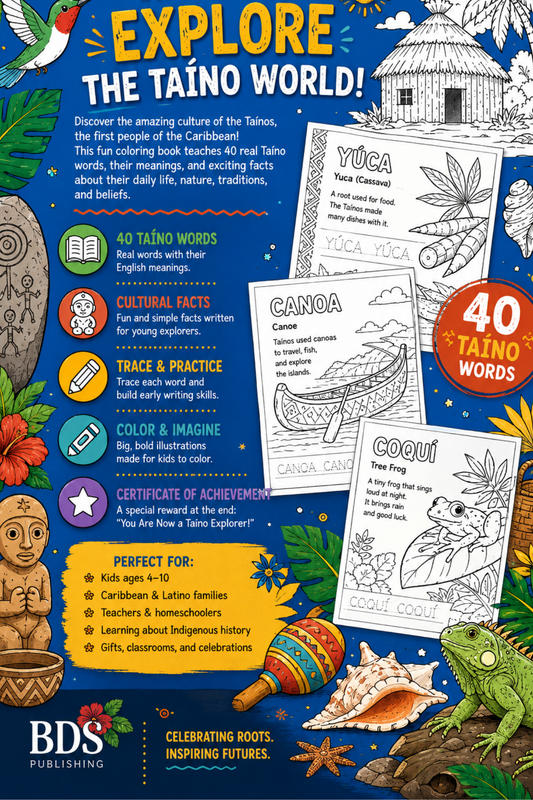 Taíno Coloring Adventure