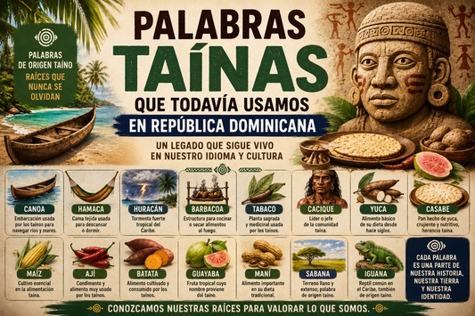 Palabras taínas que todavía usamos en República Dominicana