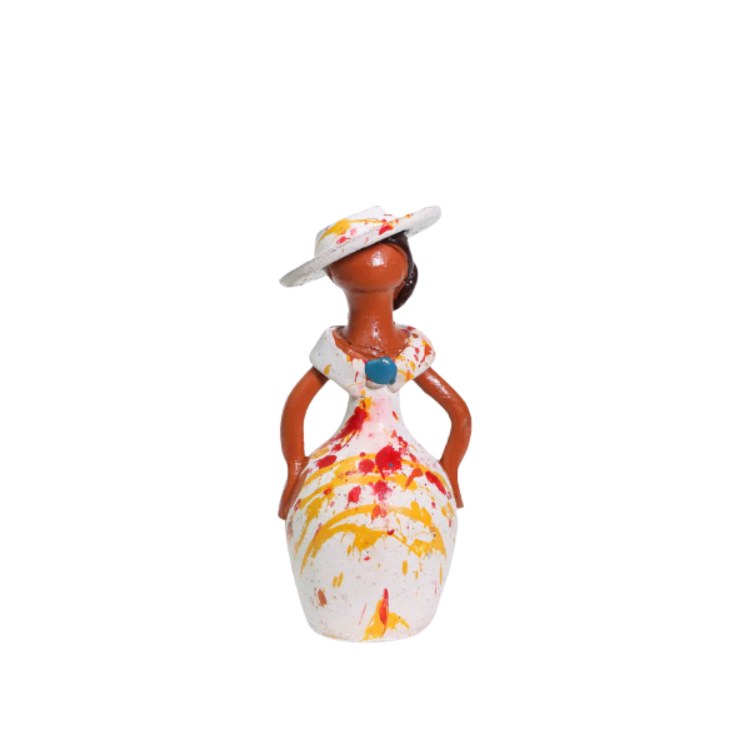 Bambola elegante con cappello
