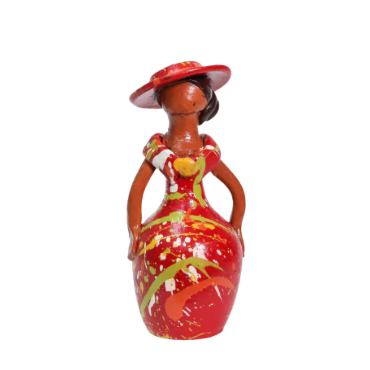Bambola elegante con cappello