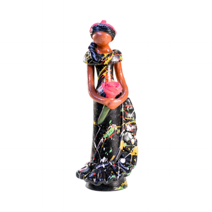 Doll with Medium Flowers