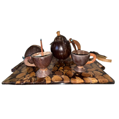 Coconut Coffee Serving Set