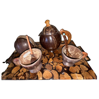 Coconut Coffee Serving Set
