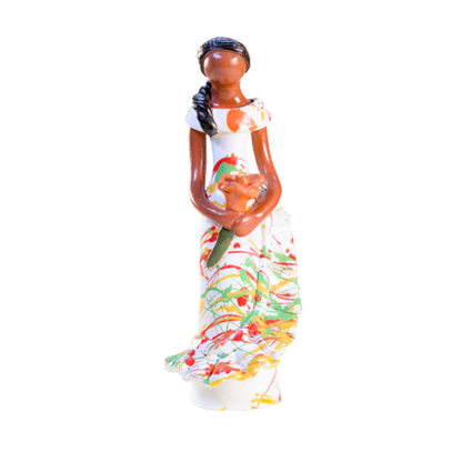 Doll with Medium Flowers