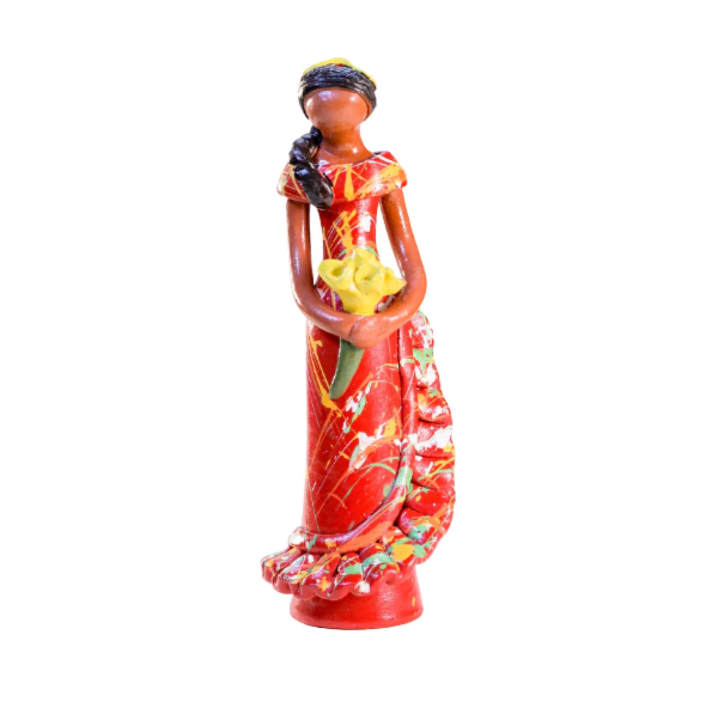 Doll with Medium Flowers