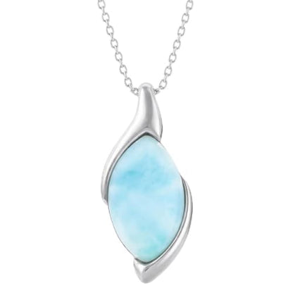Larimar Pendant Necklace 925 Silver | Amazon
