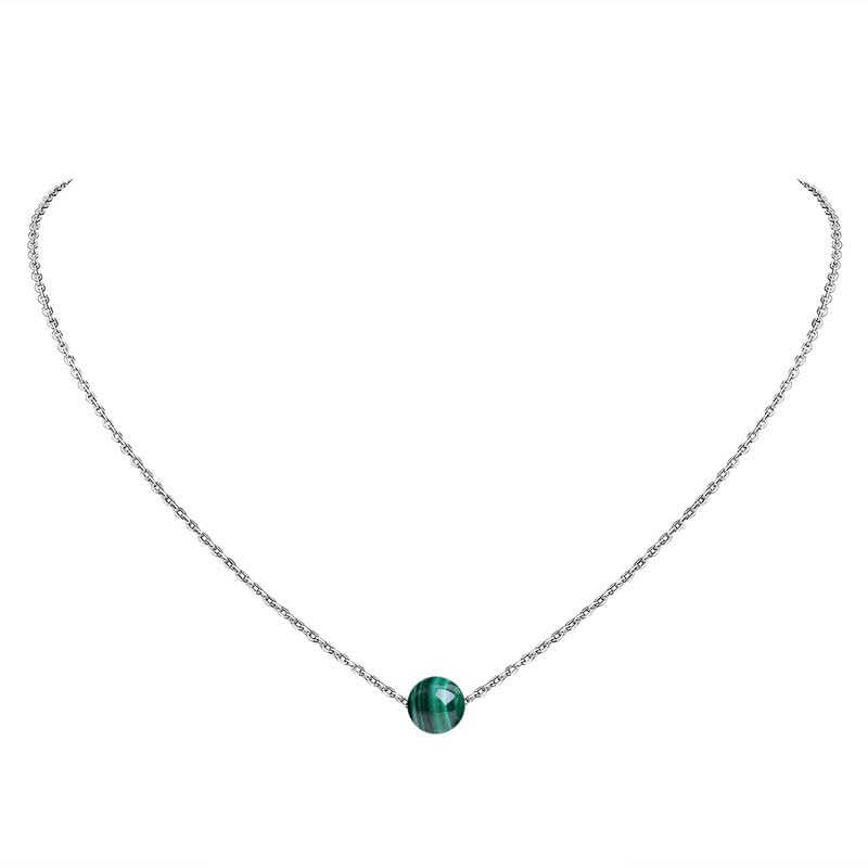 Collana Choker con Perline Larimar in Argento 925 | Amazon