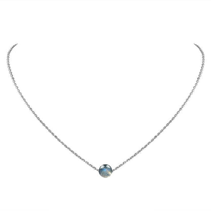 Collana Choker con Perline Larimar in Argento 925 | Amazon