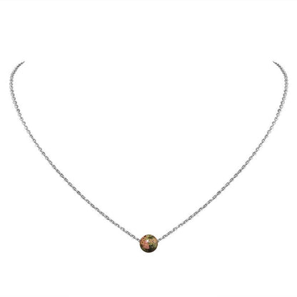 Collana Choker con Perline Larimar in Argento 925 | Amazon