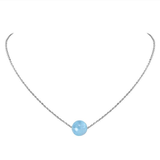 Collana Choker con Perline Larimar in Argento 925 | Amazon