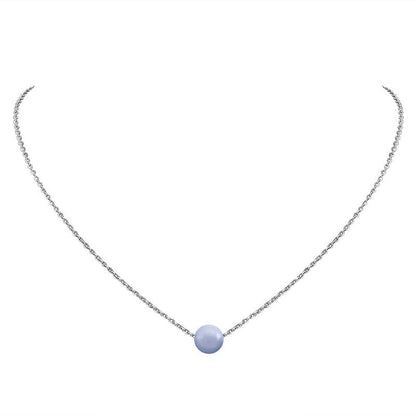 Collana Choker con Perline Larimar in Argento 925 | Amazon