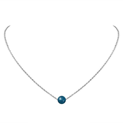 Collana Choker con Perline Larimar in Argento 925 | Amazon