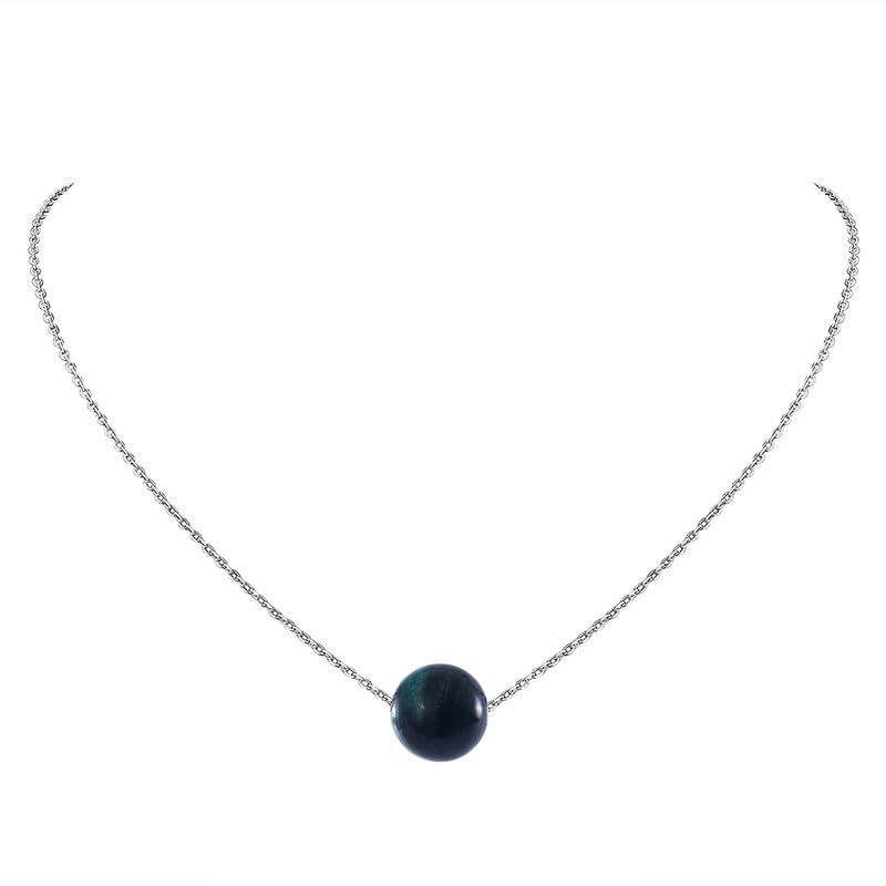 Collana Choker con Perline Larimar in Argento 925 | Amazon
