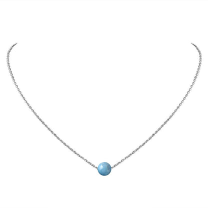 Collana Choker con Perline Larimar in Argento 925 | Amazon