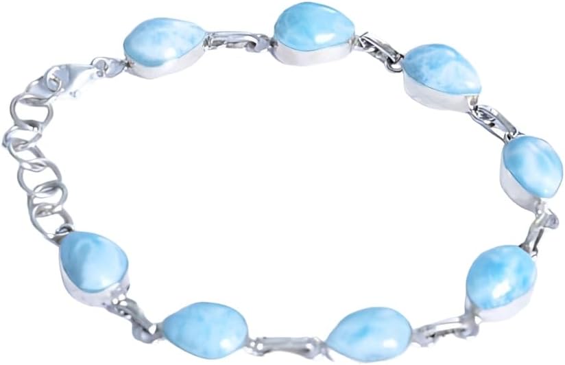 Bracciale Larimar in Argento 925 | Amazon