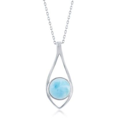 Larimar Pendant Necklace 925 Silver | Amazon