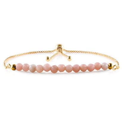 Bracelet coulissant Larimar doré | Amazon