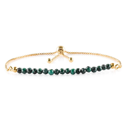 Bracelet coulissant Larimar doré | Amazon