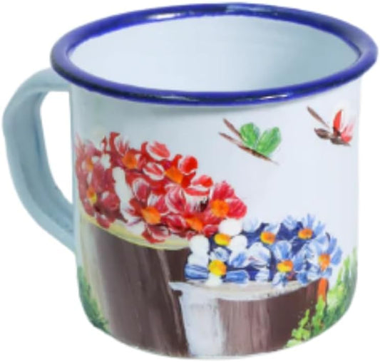 Tasse dominicaine peinte à la main – Motifs assortis | Amazon