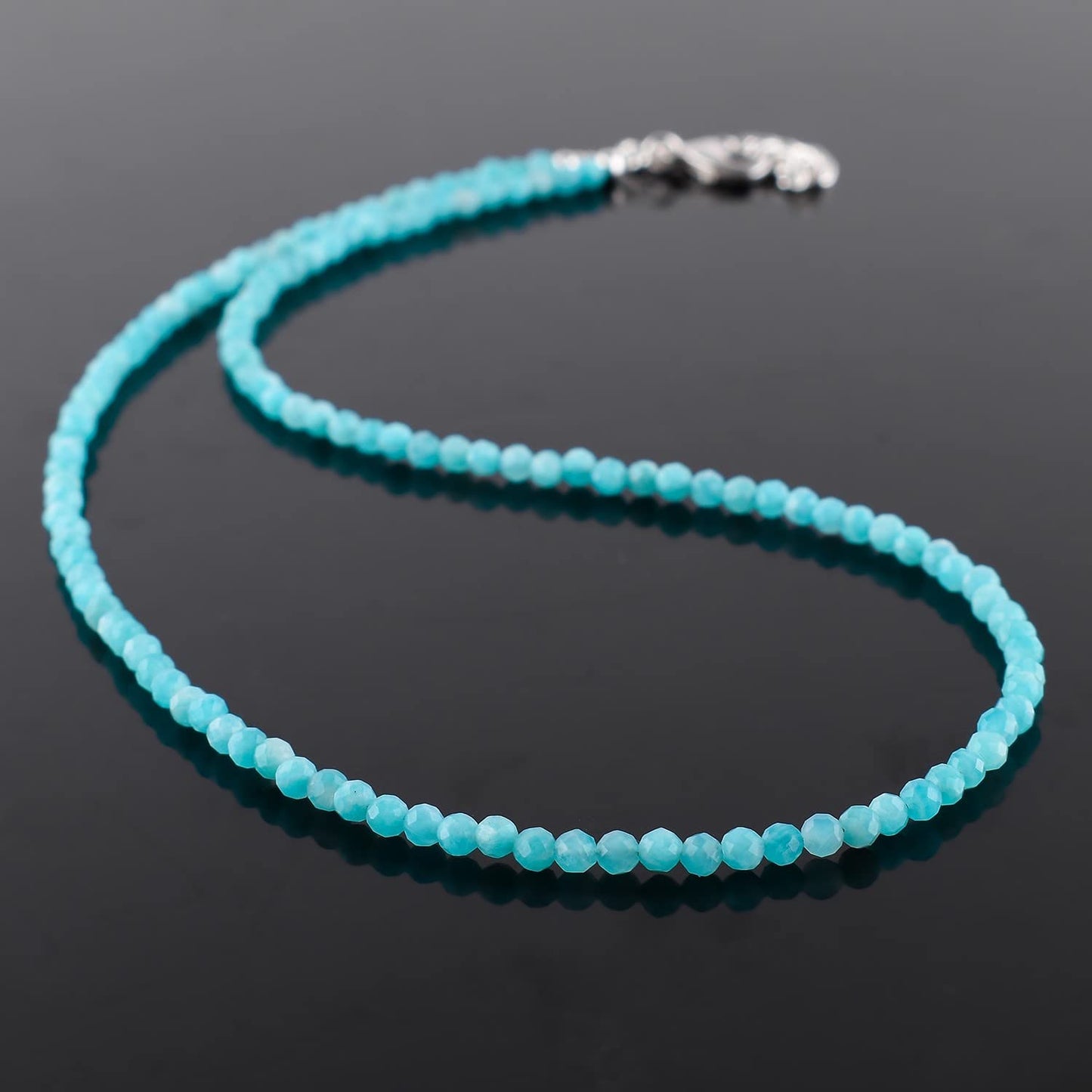 Collana Choker con Perline Larimar | Amazon