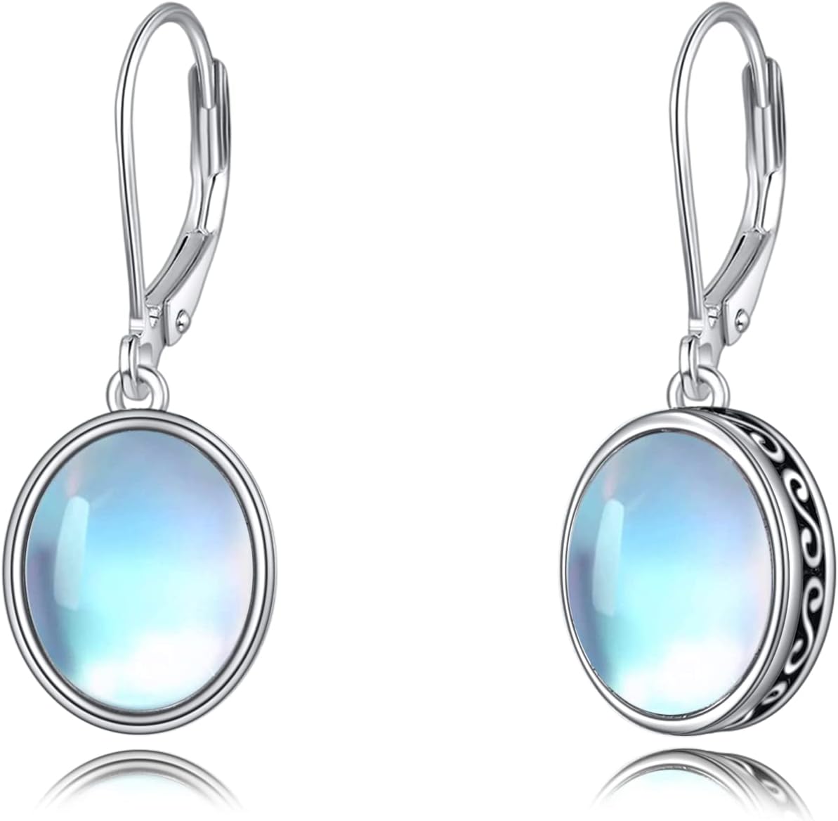Larimar Teardrop Earrings 925 Silver | Amazon