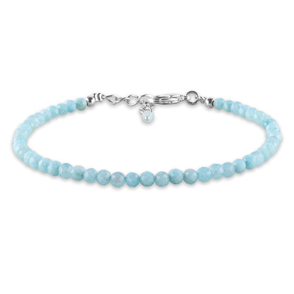 Larimar Micro Bead Bracelet | Amazon