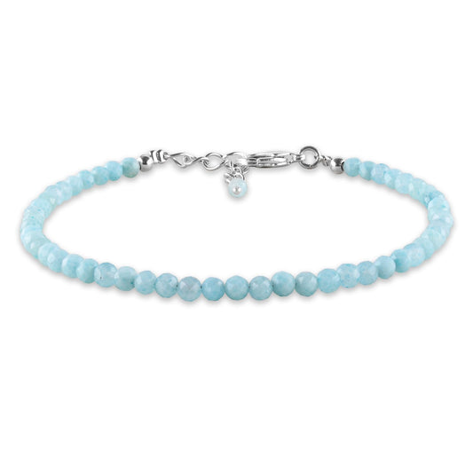 Bracciale con Micro Perline Larimar | Amazon