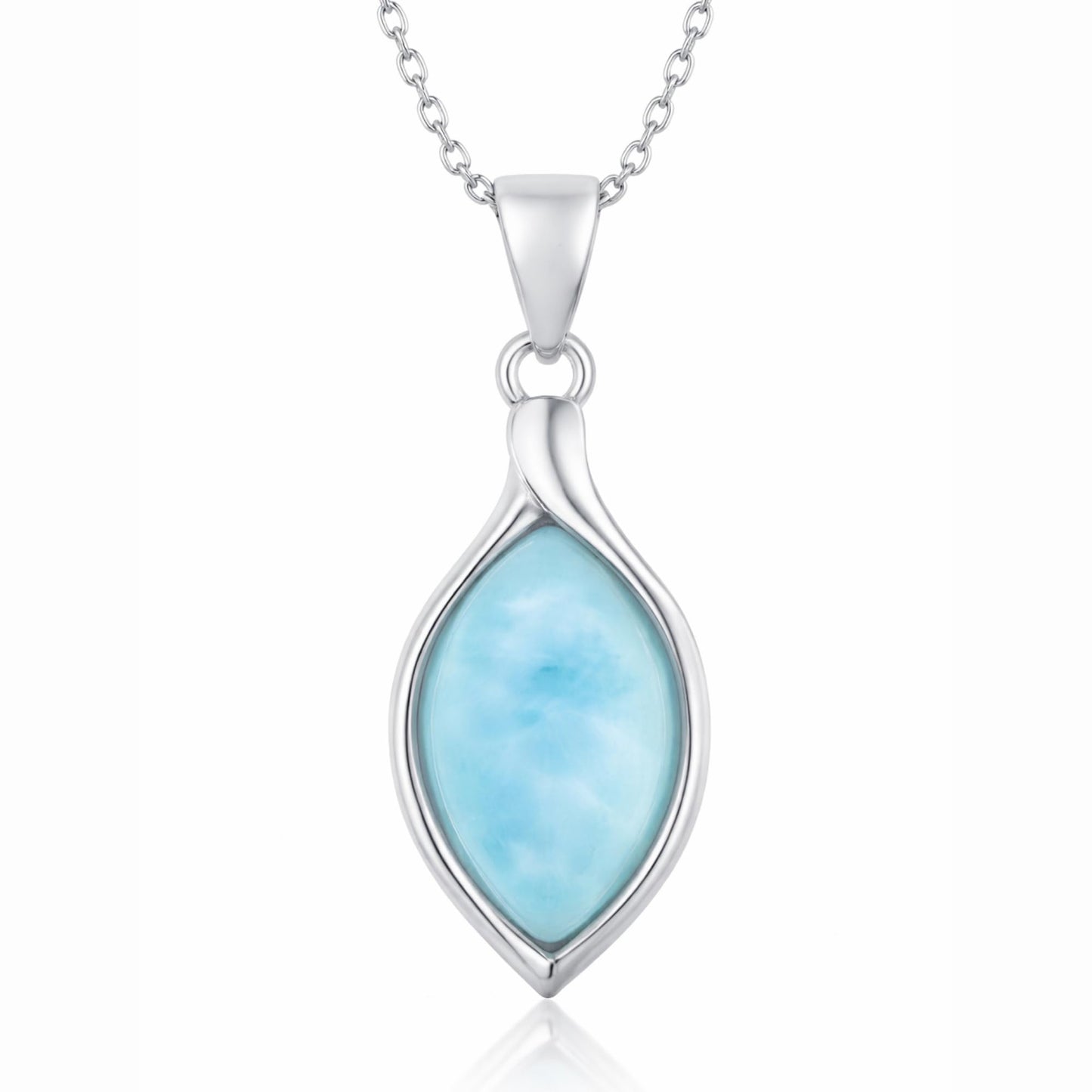 Larimar Pendant Necklace 925 Silver | Amazon
