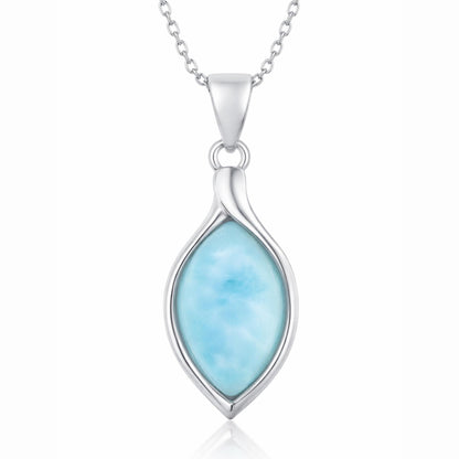 Larimar Pendant Necklace 925 Silver | Amazon