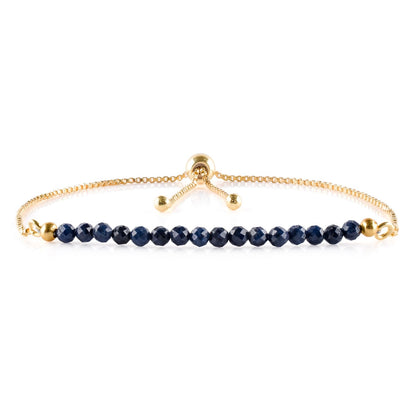 Bracelet coulissant Larimar doré | Amazon