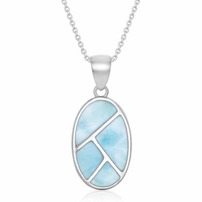 Larimar Pendant Necklace 925 Silver | Amazon