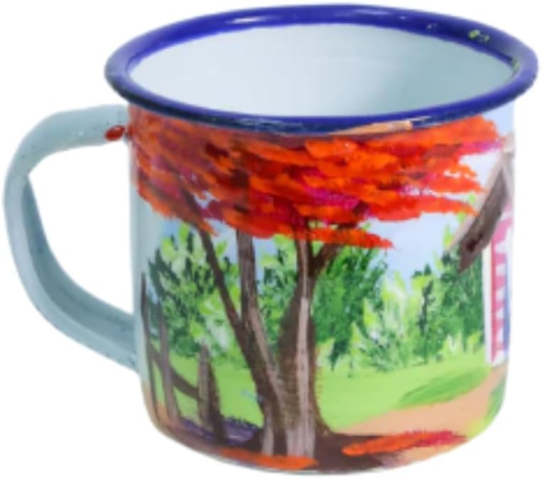 Dominican Hand-Painted Mug – Assorted Designs | Amazon