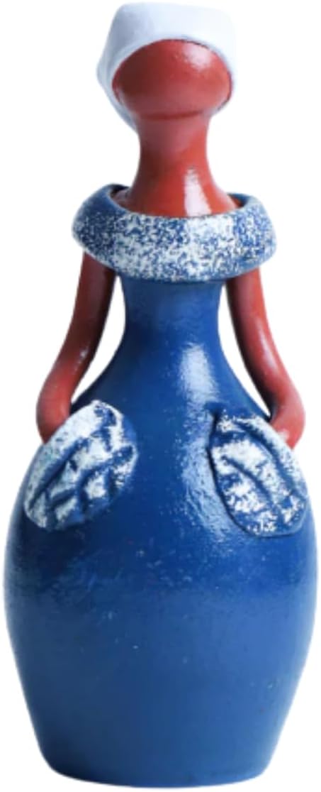 Figurine de femme dominicaine fabriquée à la main | Amazon