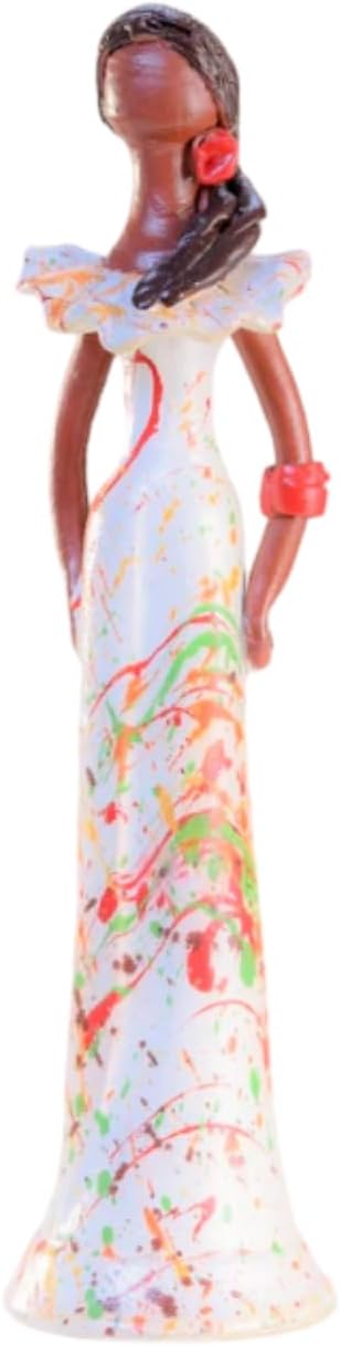 Poupée dominicaine sans visage – Robe élégante | Amazon
