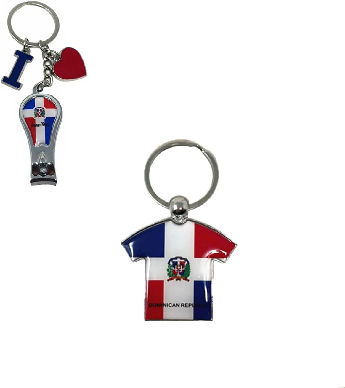 Lot de 8 porte-clés dominicains | Amazon