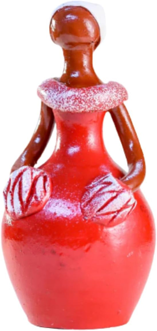 Figurine de femme dominicaine fabriquée à la main | Amazon