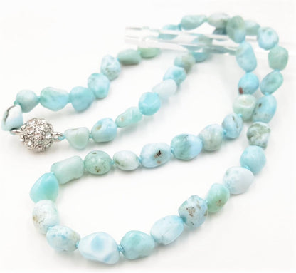 Collana con Perline Larimar 18” | Amazon