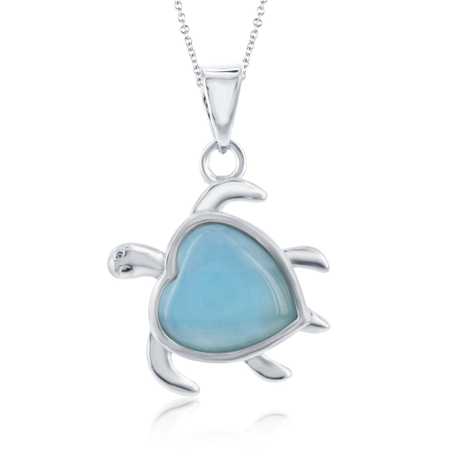 Collana con Palma di Larimar in Argento 925 | Amazon