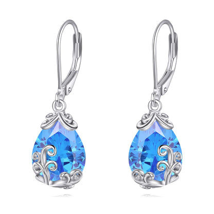Larimar Teardrop Earrings 925 Silver | Amazon