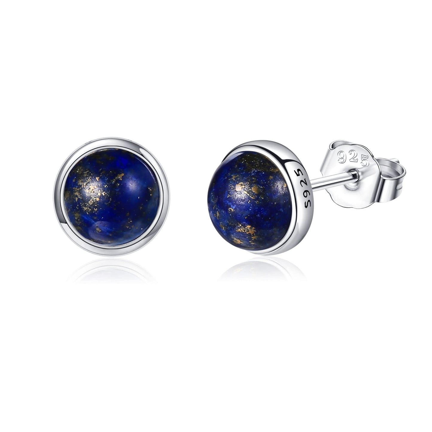 Larimar Stud Earrings 925 Silver | Amazon