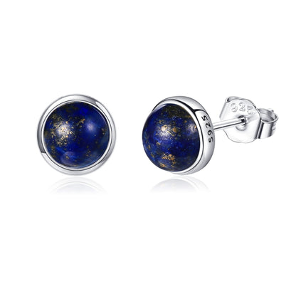 Larimar Stud Earrings 925 Silver | Amazon