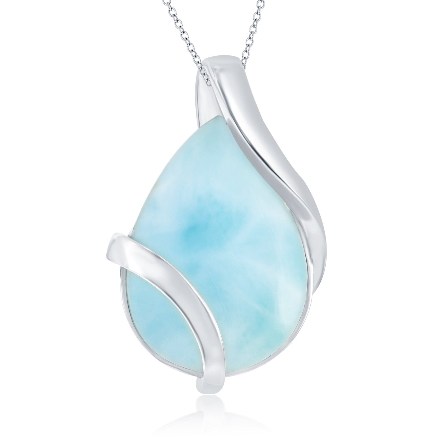 Collana a Goccia Larimar | Amazon