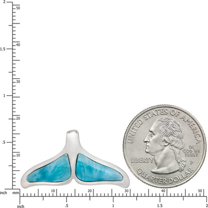Collana con Coda di Balena di Larimar | Amazon