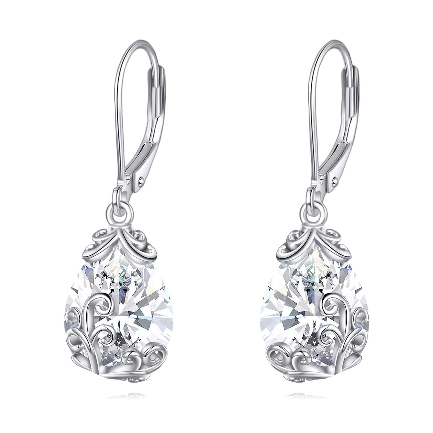 Larimar Teardrop Earrings 925 Silver | Amazon
